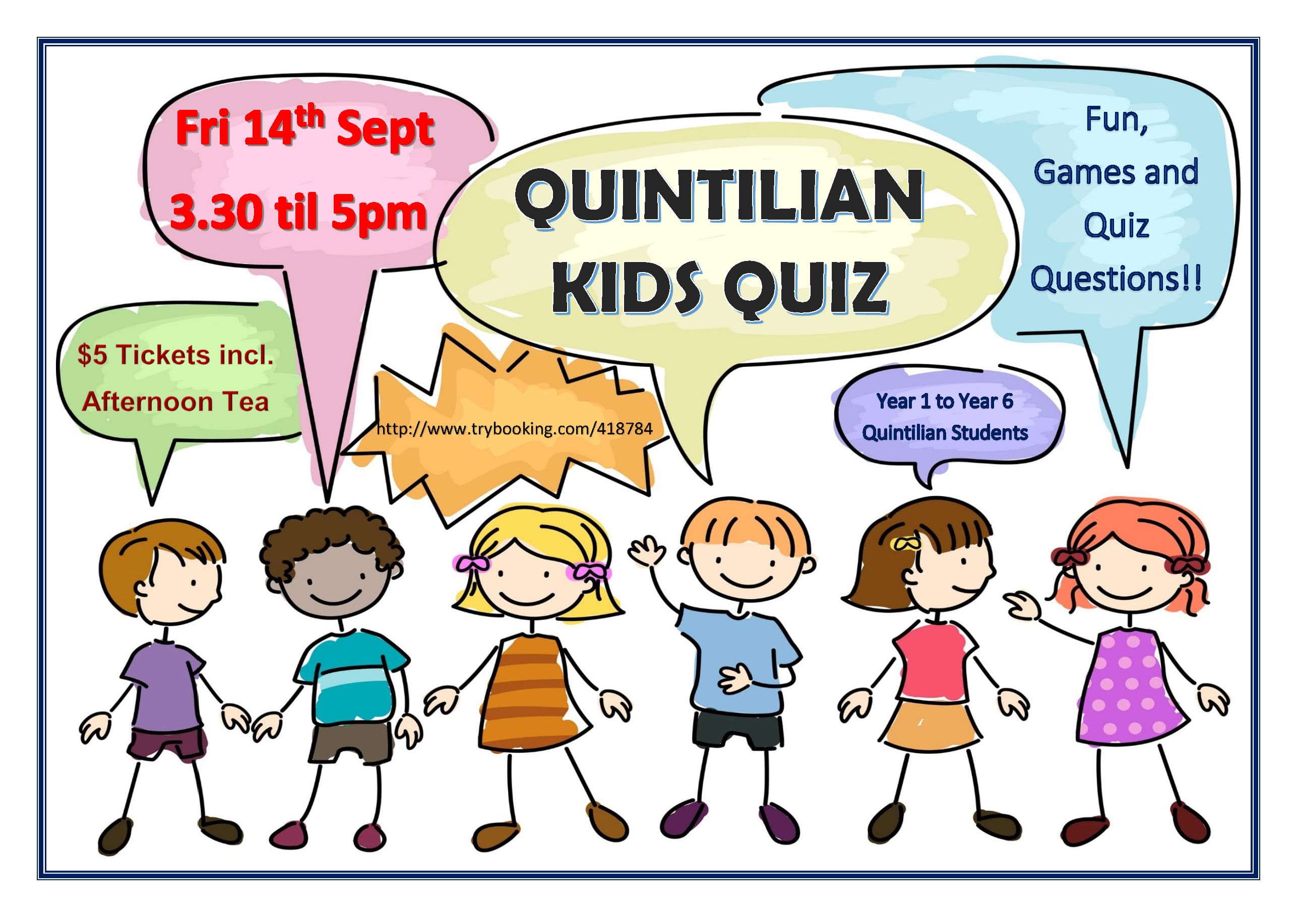 KIDS QUIZ - Quintilian School KIDS QUIZ - Quintilian School