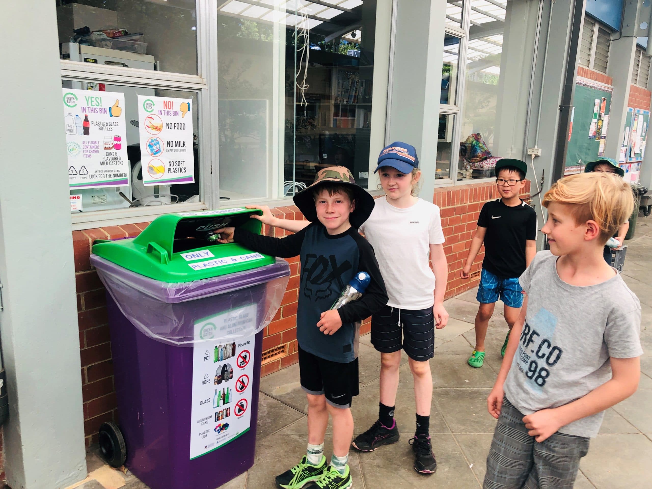 Containers for Change Banner Sustainability Recycling Quintilian School Quintilian School