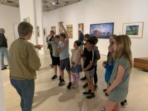 Quntilian students visit AGWA